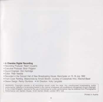CD Paul Hindemith: Cello Concerto/4 Temperaments