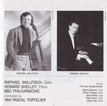 CD Paul Hindemith: Cello Concerto/4 Temperaments