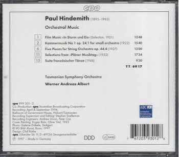 5CD/Box Set Paul Hindemith: Complete Orchestral Works 2
