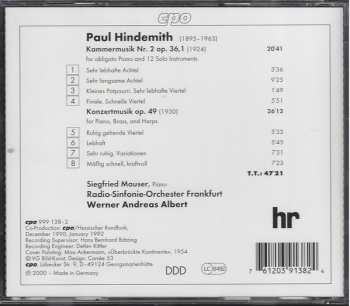 5CD/Box Set Paul Hindemith: Complete Orchestral Works 2