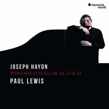 CD Joseph Haydn: Piano Sonatas Nos. 20, 34, 51 & 52
