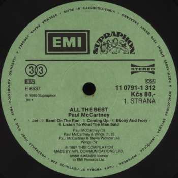 2LP Paul McCartney: All The Best
