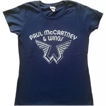 Dámske Tričko Wings Logo Paul Mccartney 