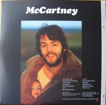 2LP Paul McCartney: McCartney