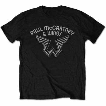 Merch Paul McCartney: Tričko Wings Logo Paul Mccartney 