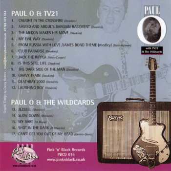 CD Paul O: Paul O With TV21 And The Wildcards 