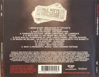 CD Paul Potts: Cinema Paradiso