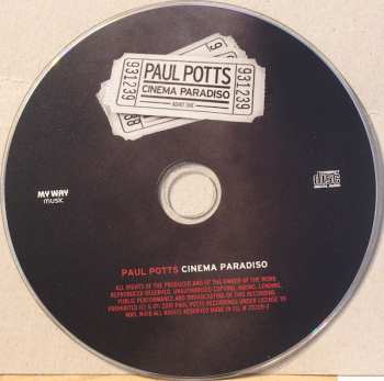 CD Paul Potts: Cinema Paradiso