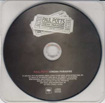 CD Paul Potts: Cinema Paradiso