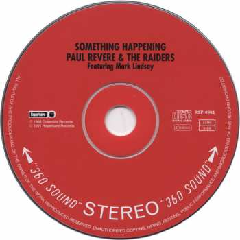 CD Paul Revere & The Raiders: Something Happening