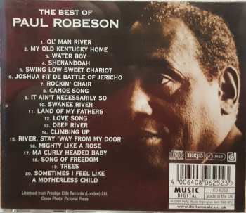 CD Paul Robeson: The Best Of Paul Robeson