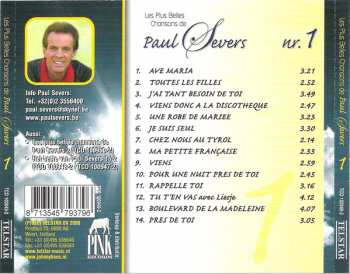 CD Paul Severs:  Les Plus Belles Chansons De Paul Severs nr.1