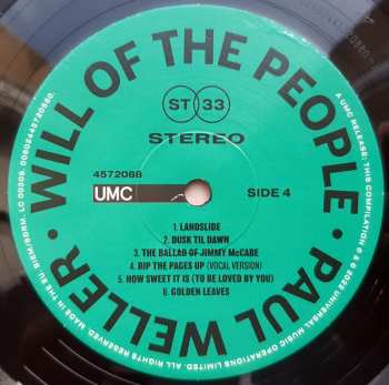 3LP Paul Weller: Will Of The People LTD