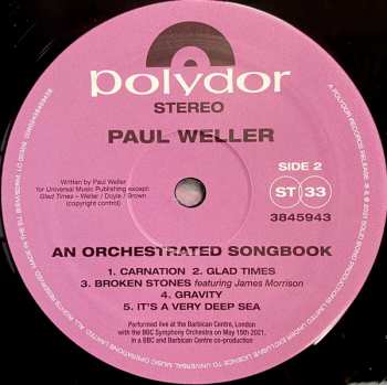 2LP Paul Weller: An Orchestrated Songbook