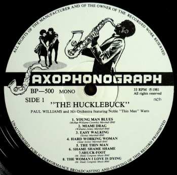 LP Noble Watts: The Hucklebuck