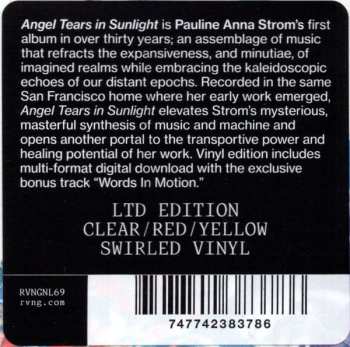 LP Pauline Anna Strom: Angel Tears In Sunlight CLR | LTD