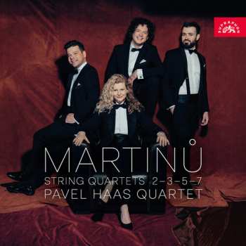 Album Pavel Haas: Bohuslav Martinu: Str Qrts 2 3 5 & 7