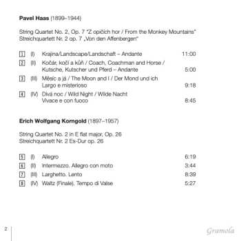 CD Joseph Haydn: Pavel Haas, E. W. Korngold, Joseph Haydn
