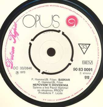 SP Pavol Hammel: Možno Zajtra Prídem K Vám