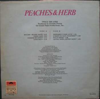 LP Peaches & Herb: Twice The Fire