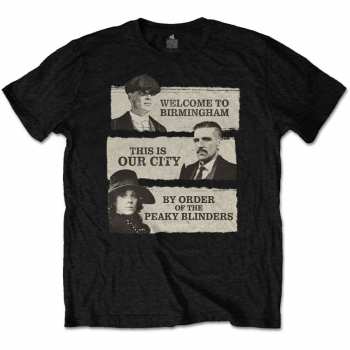 Merch Peaky Blinders: Tričko This Is Our City 