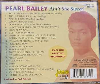 CD Pearl Bailey: Ain't She Sweet! (23 Of Her Greatest Recordings)