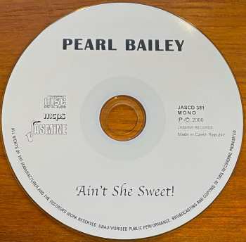 CD Pearl Bailey: Ain't She Sweet! (23 Of Her Greatest Recordings)