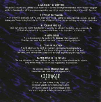 CD Pearl Jam: Maximum Pearl Jam (The Unauthorised Biography Of Pearl Jam)