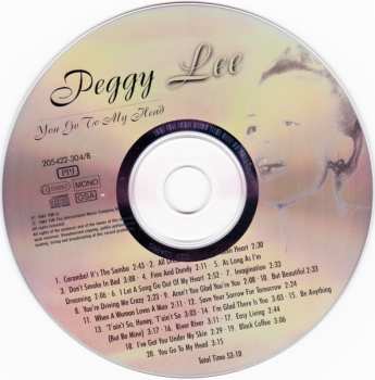 2CD Peggy Lee: That Old Feeling - You Go To My Head