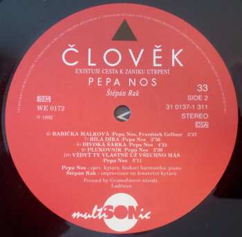 LP Pepa Nos: Člověk (Existuje Cesta K Zániku Utrpení)