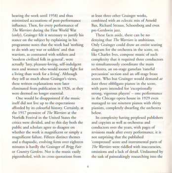 CD Richard Hickox: Orchestral Works 2 (The Warriors)