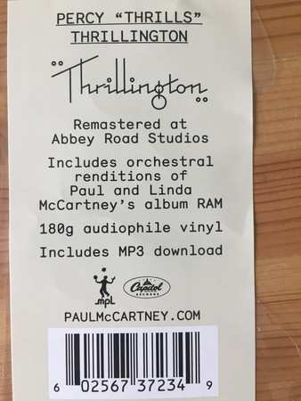 LP Percy Thrillington: Thrillington