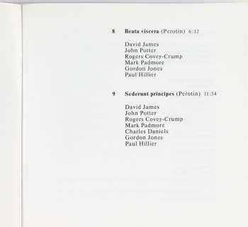 CD The Hilliard Ensemble: Perotin