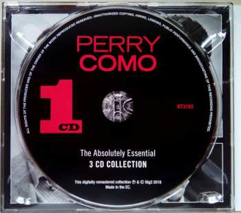 3CD Perry Como: The Absolutely Essential 3 CD Collection