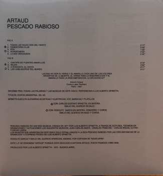 LP Pescado Rabioso: Artaud