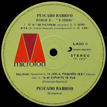 2LP Pescado Rabioso: Pescado 2