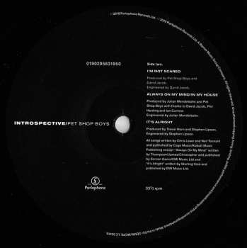 LP Pet Shop Boys: Introspective