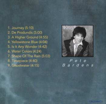 CD Peter Bardens: Water Colors