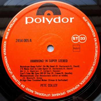LP Hammond In Super Stereo