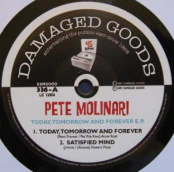 EP Pete Molinari: Today, Tomorrow And Forever E.P.