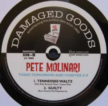 EP Pete Molinari: Today, Tomorrow And Forever E.P.