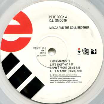 2LP Pete Rock & C.L. Smooth: Mecca And The Soul Brother CLR