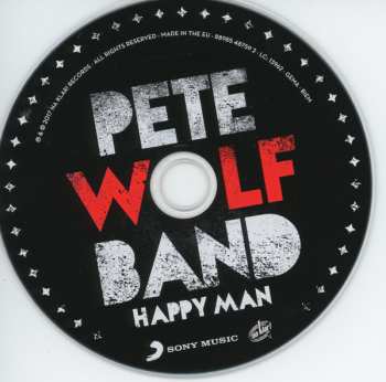 CD Pete Wolf Band: Happy Man