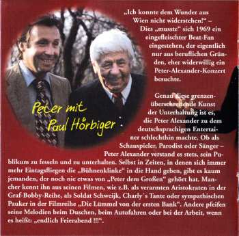 2CD Peter Alexander: Seine Größten Erfolge Und Mehr