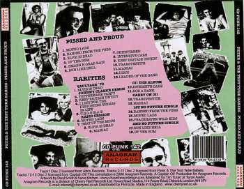 2CD Peter And The Test Tube Babies: Pissed And Proud DLX