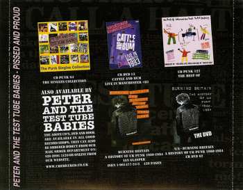 2CD Peter And The Test Tube Babies: Pissed And Proud DLX