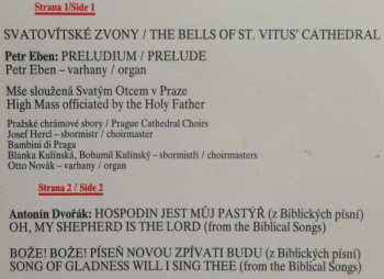 LP The Czech Philharmonic Orchestra: Holy Father John Paul II At Prague / Svatý Otec Jan Pavel II. V Praze