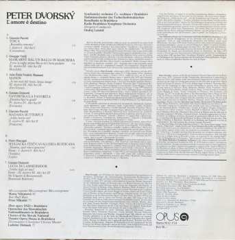 LP Peter Dvorský: L'amore È Destino