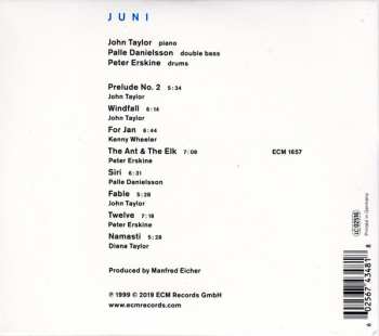 CD John Taylor: Juni