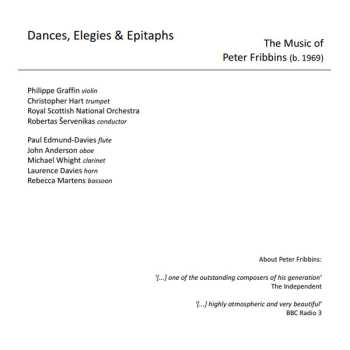 CD Royal Scottish National Orchestra: Dances, Elegies & Epitaphs: The Music Of Peter Fribbins
